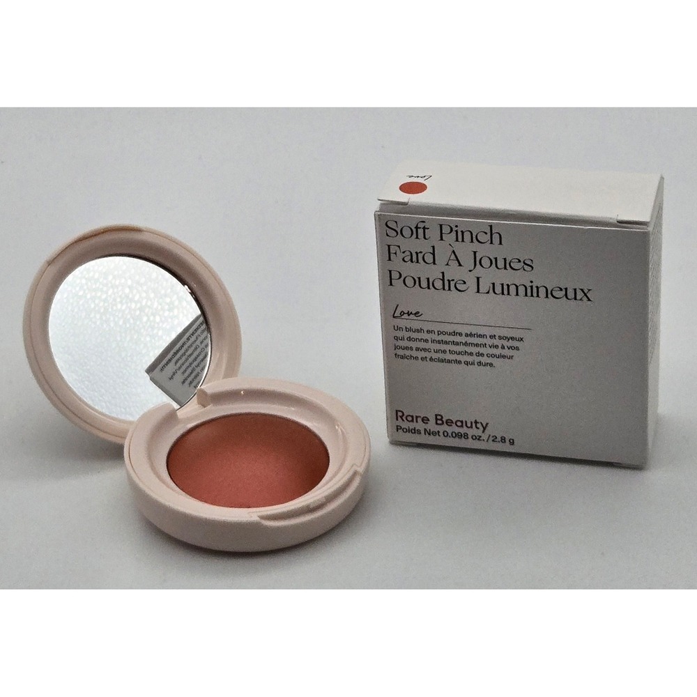 Rare Beauty Soft Pinch Powder Blush Love 2 Radiant Finish Compact 2.8g New